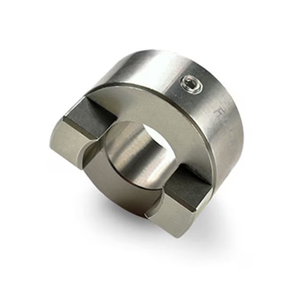 Set Screw Oldham Coupling Hub, Bore 11mm, OD 25.4mm, Stainless Steel, Ruland, Mfr#: MOST25-11-SS